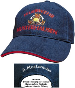 Feuerwehr-Cap+ NAME