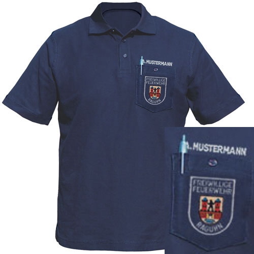 Terporten-Polo-Shirt ´Top-Line´ mit Brusttasche m. Knopf