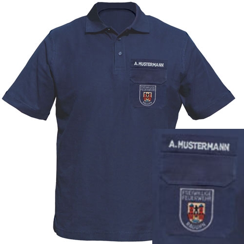 Terporten-Polo-Shirt ´Top-Line´ mit großer Brusttasche