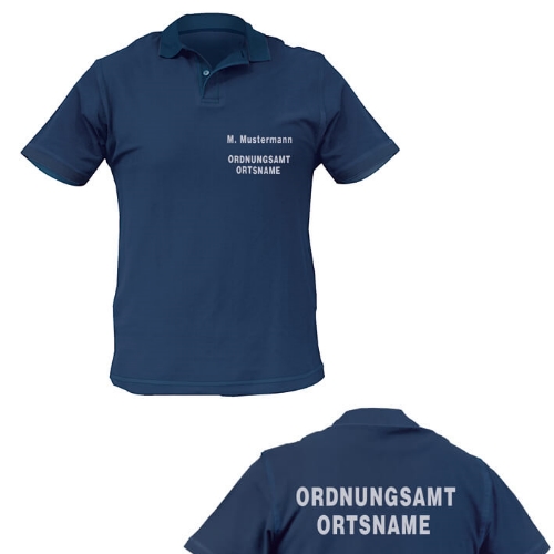 Polo-Shirt ´Basic´ ORDUNGSAMT + ORT