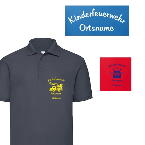 Polo-Shirt ALL IN Kinder u. Jugend