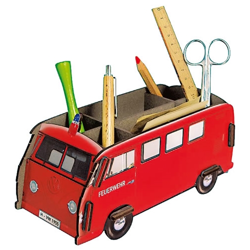 Stiftebox „Feuerwehrbus“