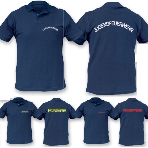 Terporten-Polo-Shirt „Top-Line“ Schrift VS + RS