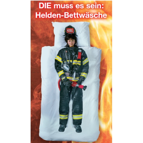 Bettwäsche ´Feuerwehrhelden´