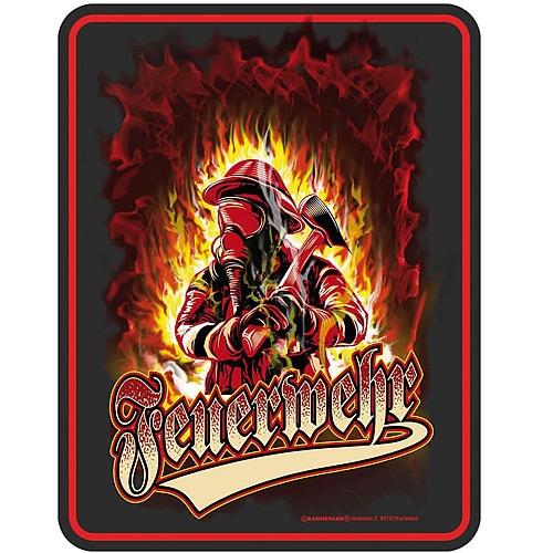 Blechschild ´Feuerwehr´