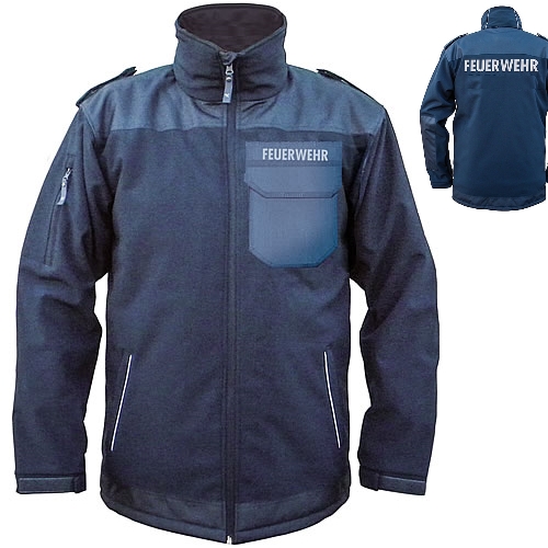 Softshellparka ´Performance Pro´ VS+RS Schrift 1-zeilig