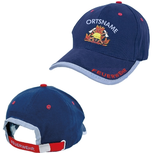 Design-Cap ´Feuerwehr´ Stickmotiv