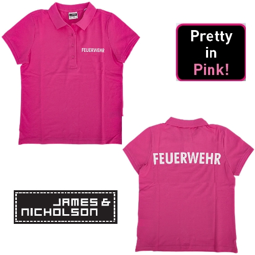 Ladies-Polo-Shirt PINK