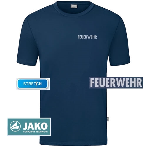 JAKO T-Shirt ORGANIC STRETCH FEUERWEHR