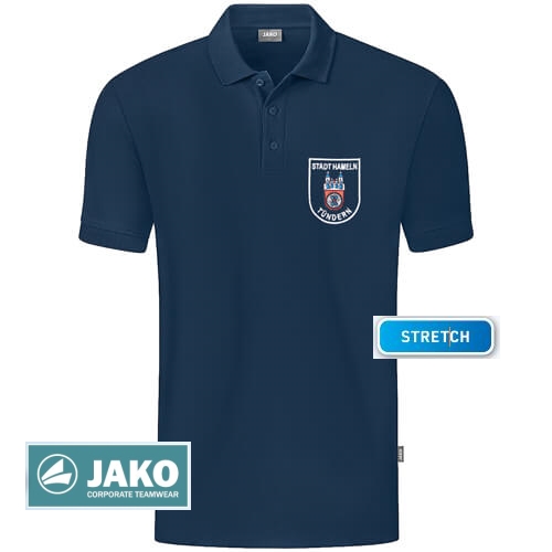 JAKO Polo-Shirt ORGANIC STRETCH WAPPEN