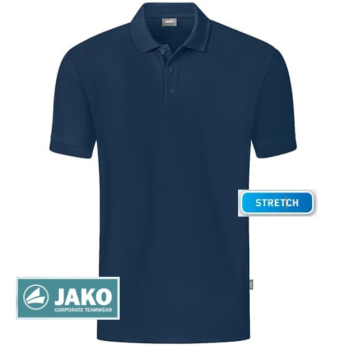 JAKO Polo-Shirt ORGANIC STRETCH Neutral