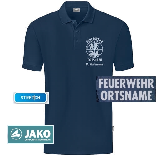 JAKO Polo-Shirt ORGANIC STRETCH Signet