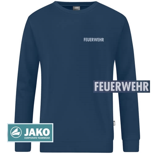 JAKO Sweatshirt ORGANIC FEUERWEHR