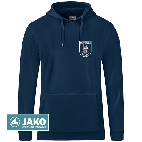 JAKO Kapuzen-Sweatshirt ORGANIC WAPPEN