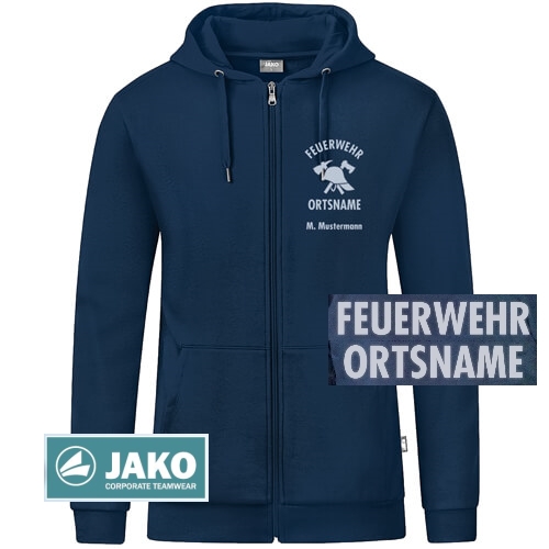 JAKO Kapuzen-Sweatjacke ORGANIC FF+ORT