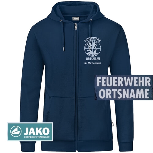 JAKO Kapuzen-Sweatjacke ORGANIC Signet