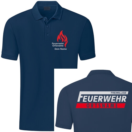 Polo-Shirt FF-Flame