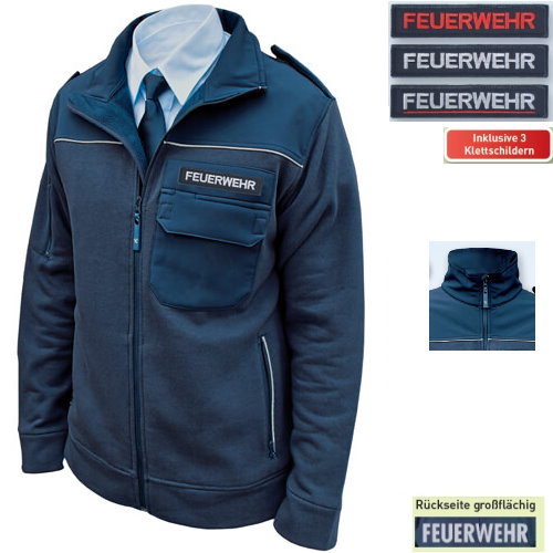 Terporten Sweatjacke ´Professional´ RS  FEUERWEHR