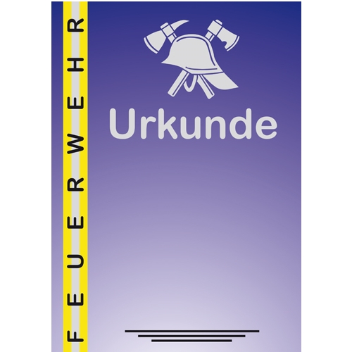 PC-Urkunde ´Feuerwehr´