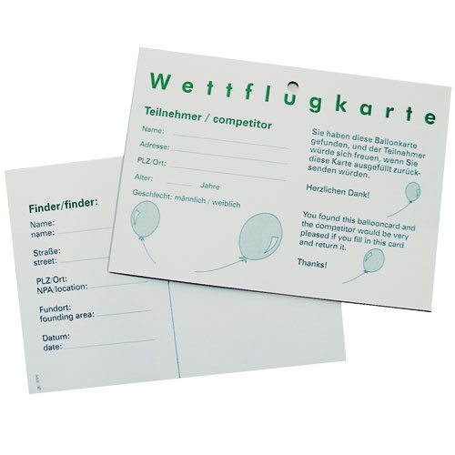 Wettflugkarten