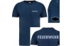 WK T-Shirt FEUERWEHR Silber