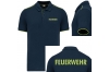 WK Polo-Shirt FEUERWEHR Neongelb