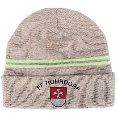 Thinsulate Beanie „112-Spezial´ SANDFARBIG WAPPEN